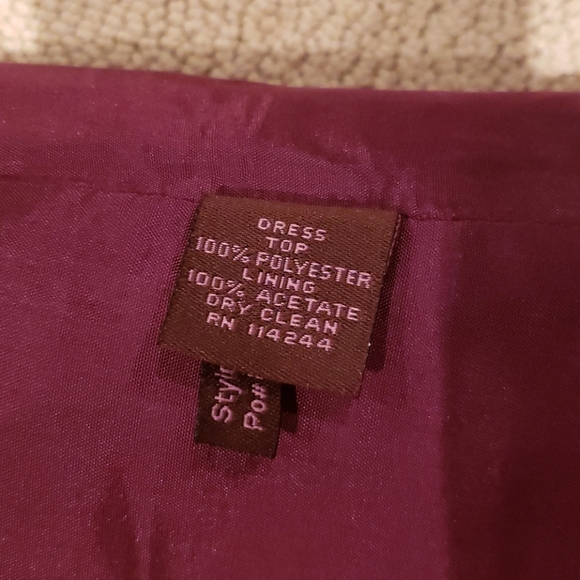 Eliza J Purple Dress, Sz 8 - Picture 5 of 8